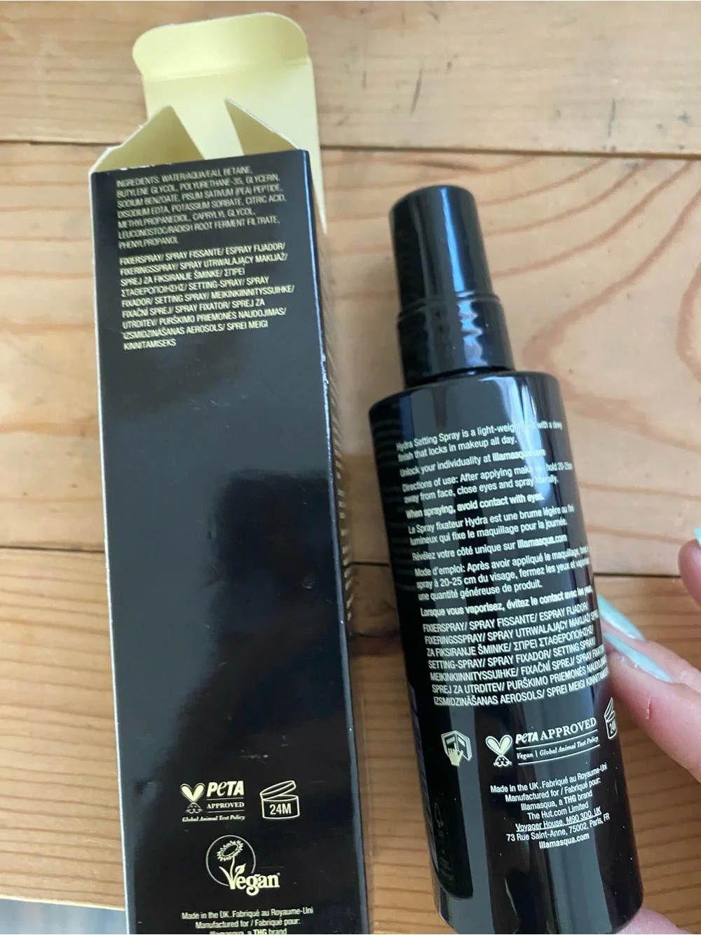 Illamasqua Hydra Setting Spray new discontinued